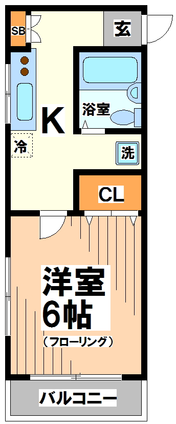 レジデンス松原 間取り