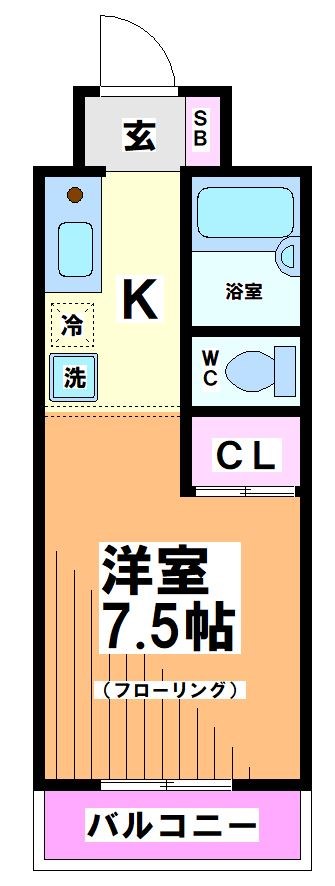 東京都武蔵野市御殿山２丁目 間取り