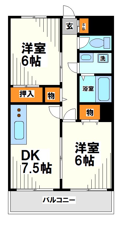 エクセル八雲台  間取り