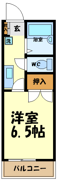 パラッツォヴェルデ  間取り