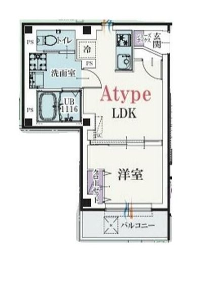 ビーカーサ調布サウスコート  間取り
