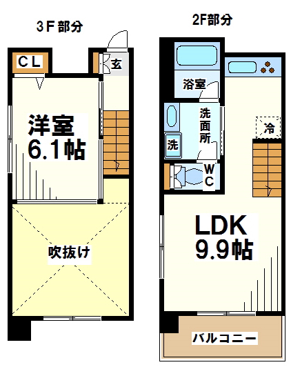 ZOOM調布   間取り