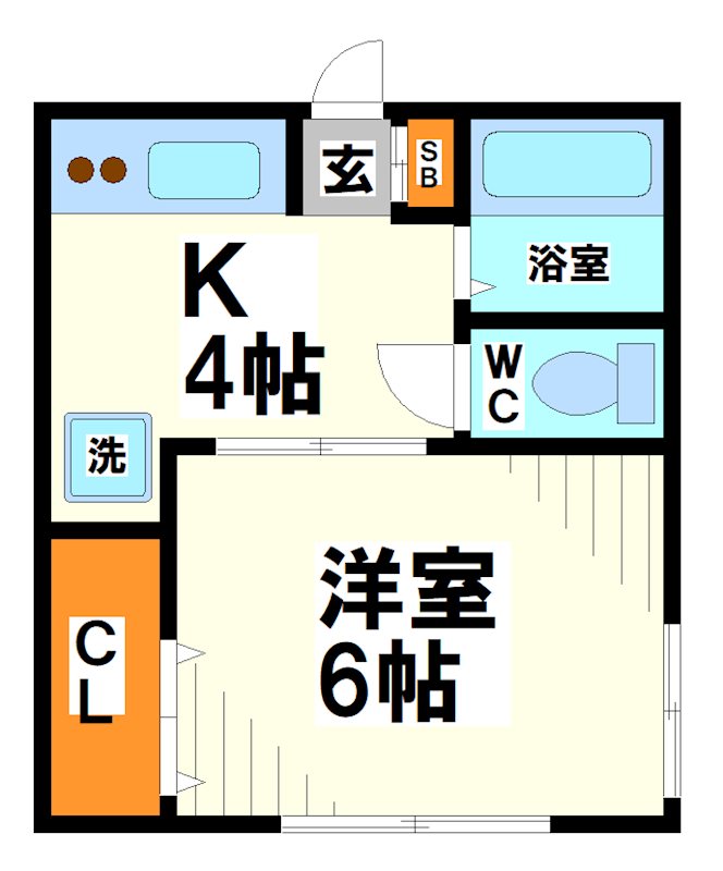 青雲荘   間取り