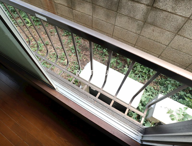青雲荘   ベランダ