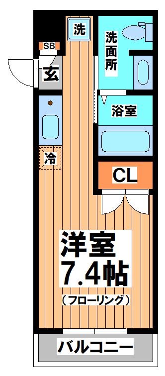 メゾンボヌール  間取り