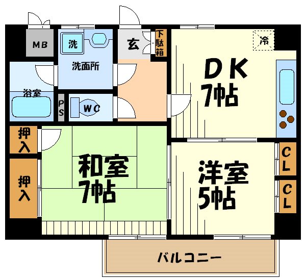 ウエルストンヒルズ  間取り
