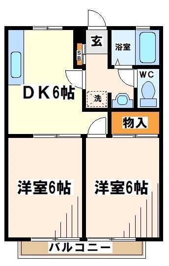 レミネンスＴＡＭＡ   間取り