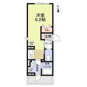 1001号室 間取り