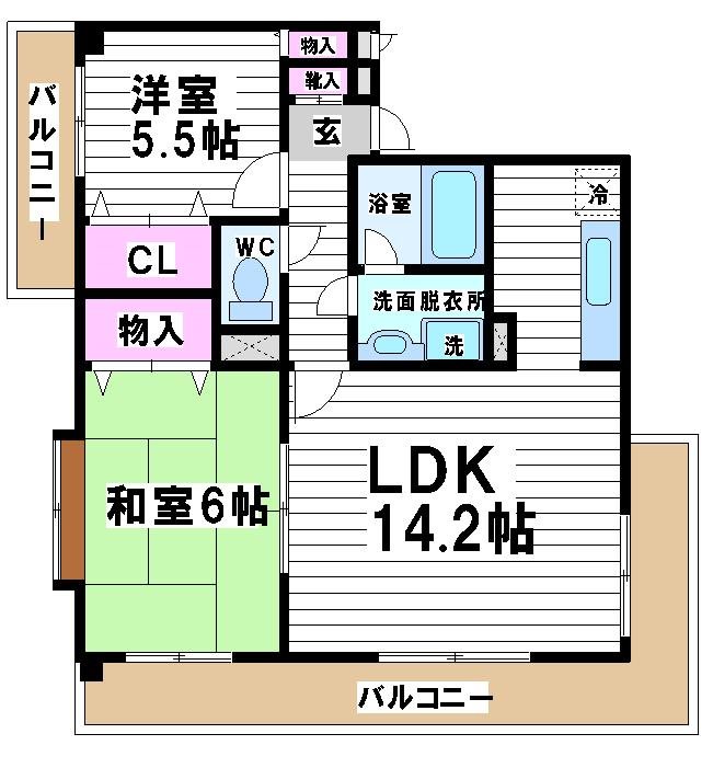 パークエレガンスＫＴ   間取り