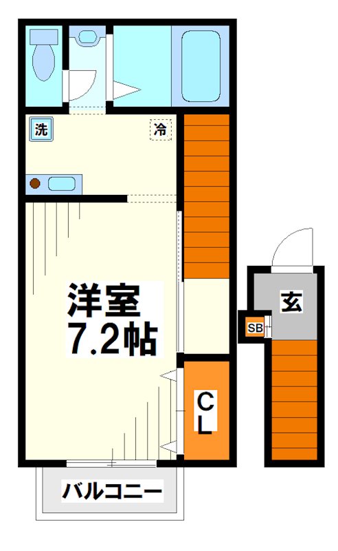 第三コーポプライズ   間取り