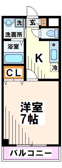 シルビアⅡ  間取り