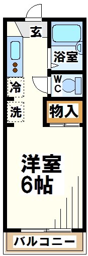 ベルメゾンカスヤ 間取り