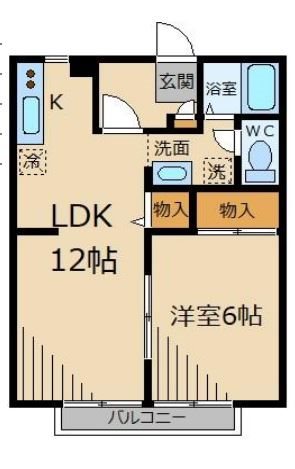 グレースコート　当社管理物件 間取り