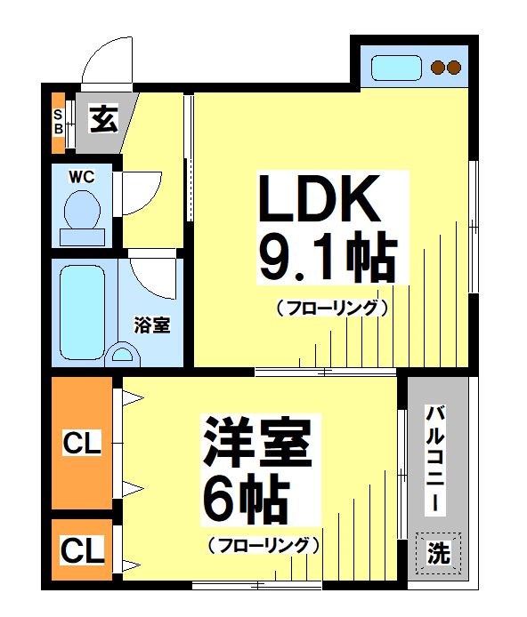 ルミエール国領 間取り