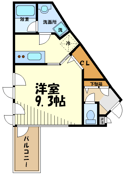 グリーンヒル   間取り