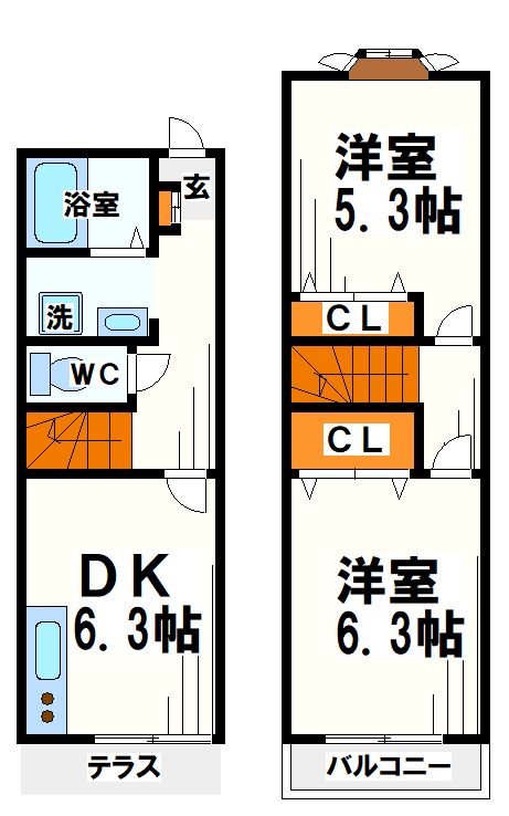 メゾンラフォーレ  間取り