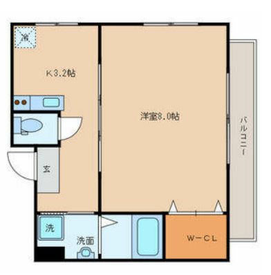 サンリビオン   間取り