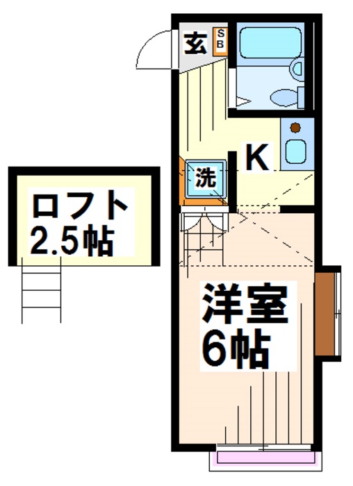 アネックスMI 　当社管理物件 間取り