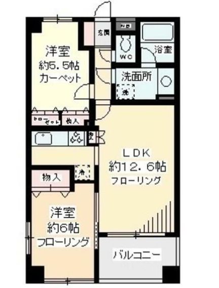 ディコーラム   間取り