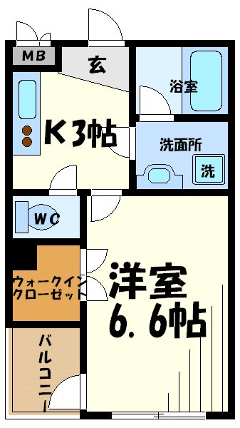 エントピア恵   間取り