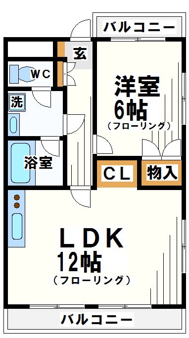 三和マンション  間取り