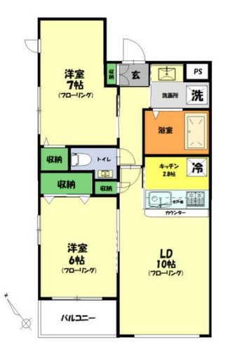 ベルコリーヌ 間取り