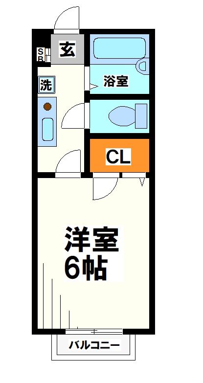 アイディハイム     間取り