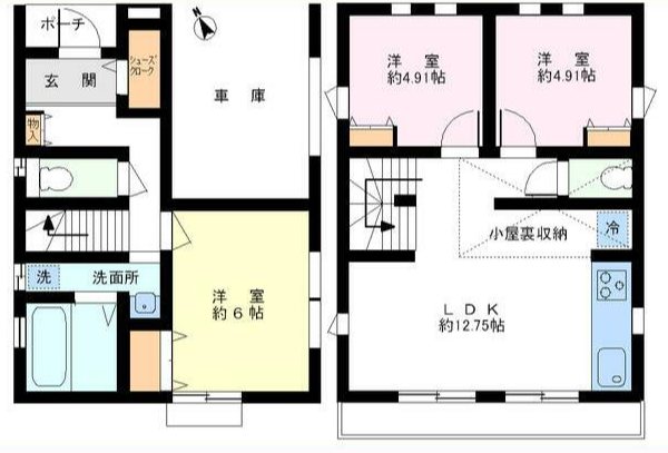 飛田給1丁目戸建 間取り