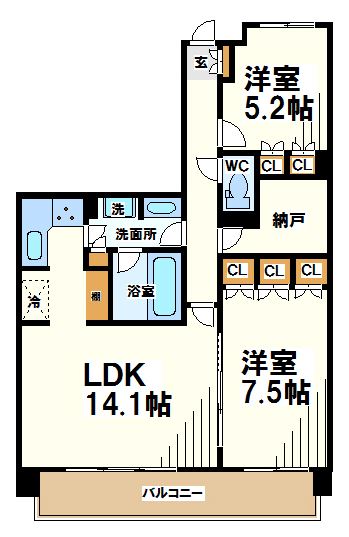 パークホームズ調布飛田給ステーションアリーナ  間取り