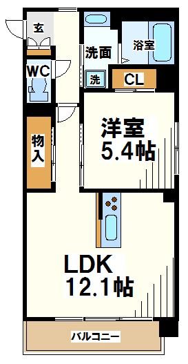 デュアリア  間取り