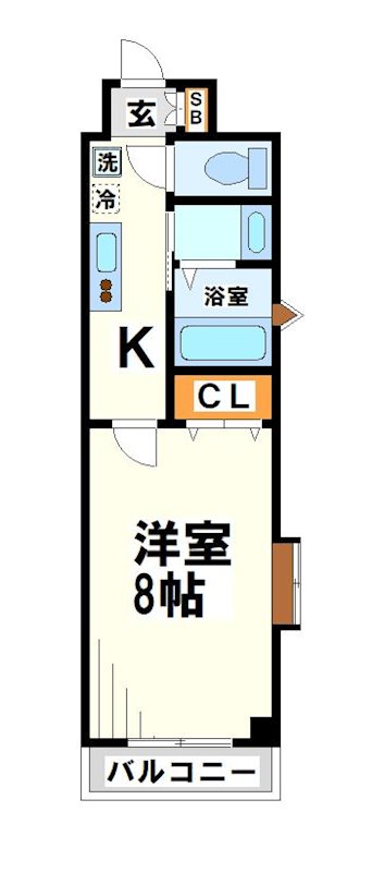 ジェルソミーナ　   間取り
