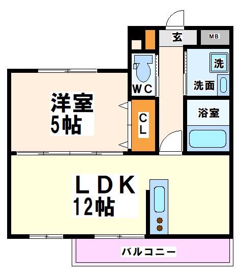 ヒルズY・K（ヒルズワイケー)  間取り