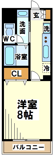 ルコルテパルク  間取り