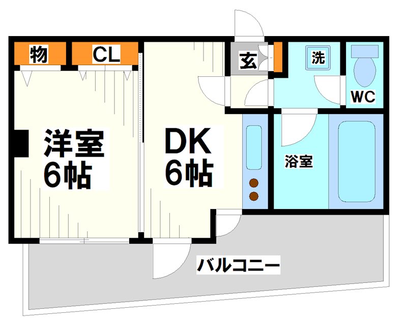 ライオンズマンション浅草寿町 間取り