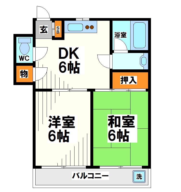 グランドメゾン調布  間取り