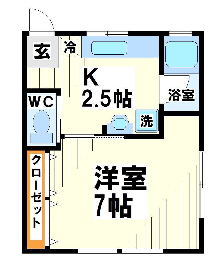 トラスティ・立花  間取り