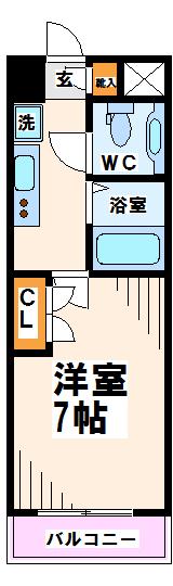 プレステージ小柳 間取り