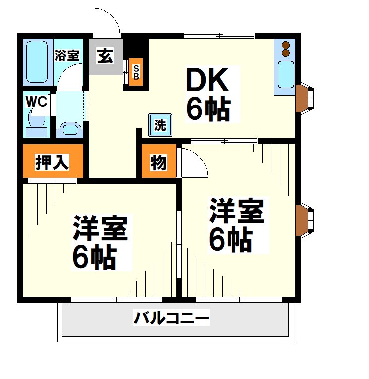 モンレーヴ21  間取り