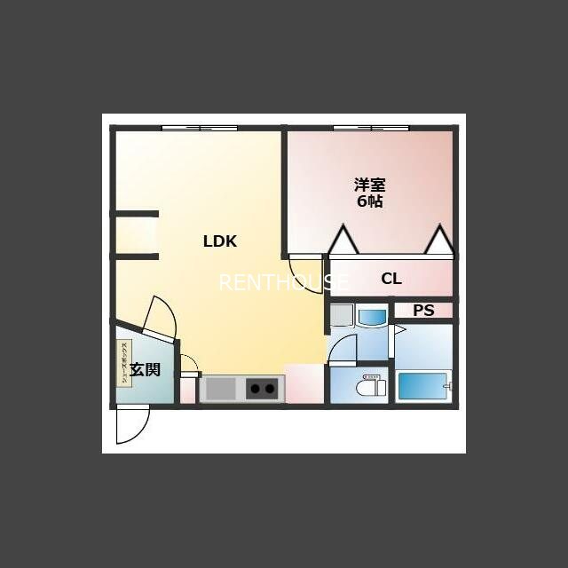 マンション平田 間取り