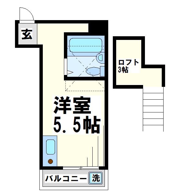 パレス調布1990 間取り
