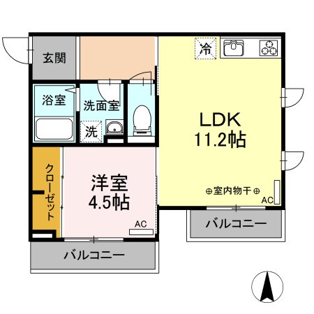 ファトーレ調布   間取り