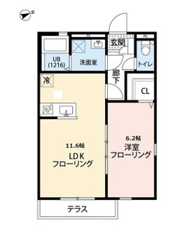 アムールつつじヶ丘   間取り