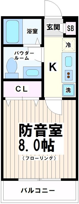 ベルカント南烏山 間取り
