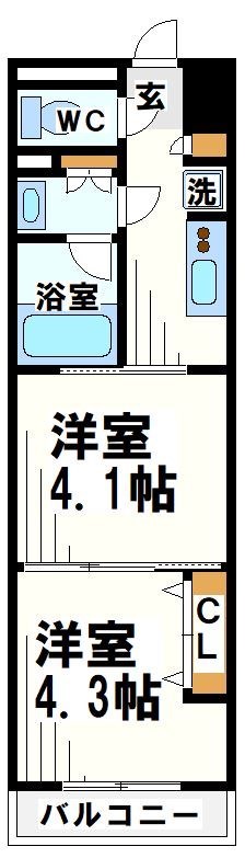 ガーラヒルズ調布   間取り