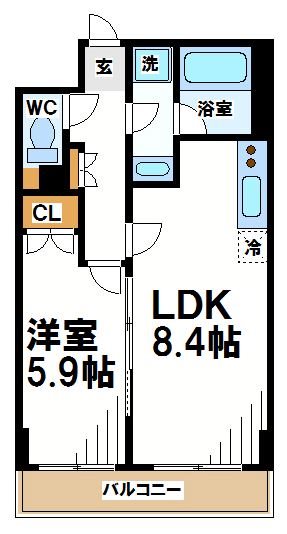 アファンガーデン    間取り