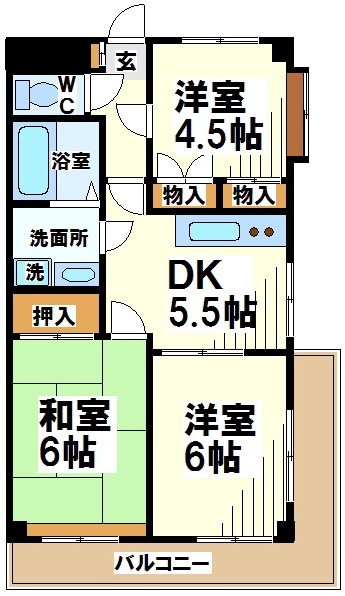 ルミエールキシ　  間取り
