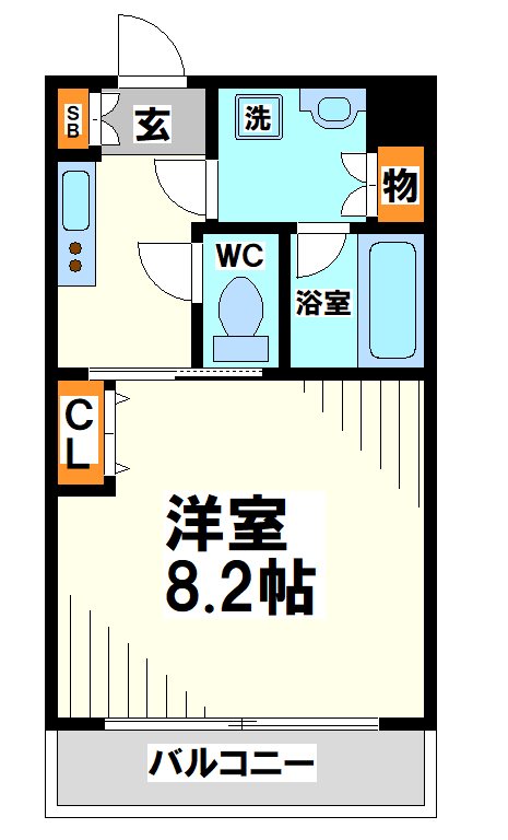 ZOOM調布  間取り