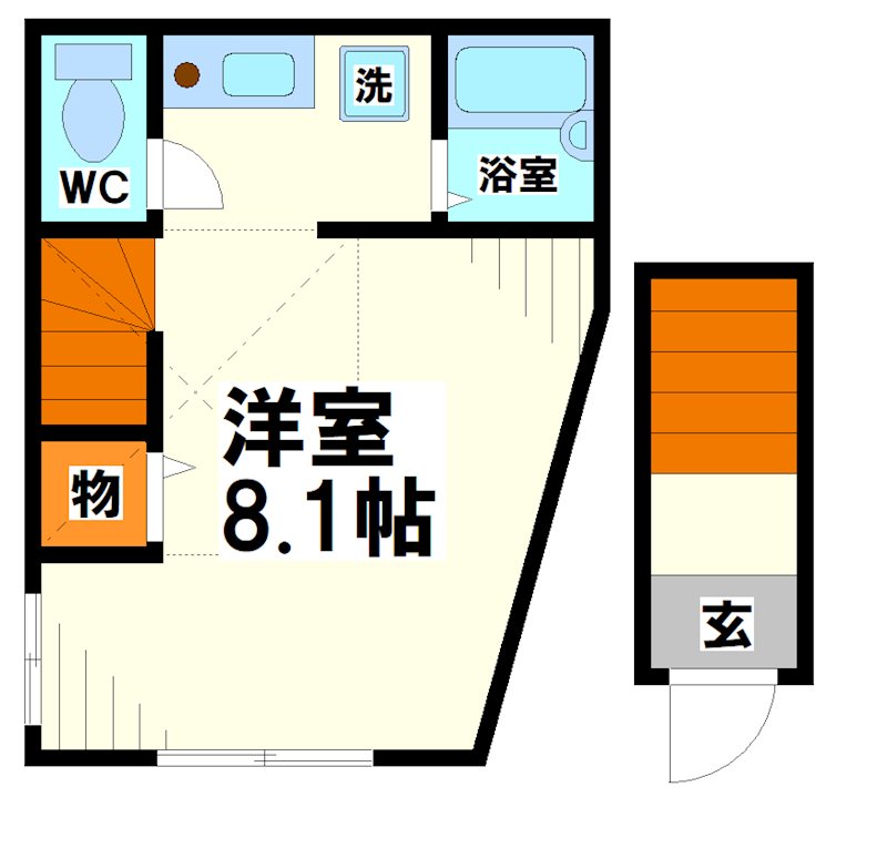 ケーハウス浅草【当店限定物件】 間取り