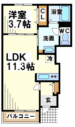 コーラルガーデン    間取り