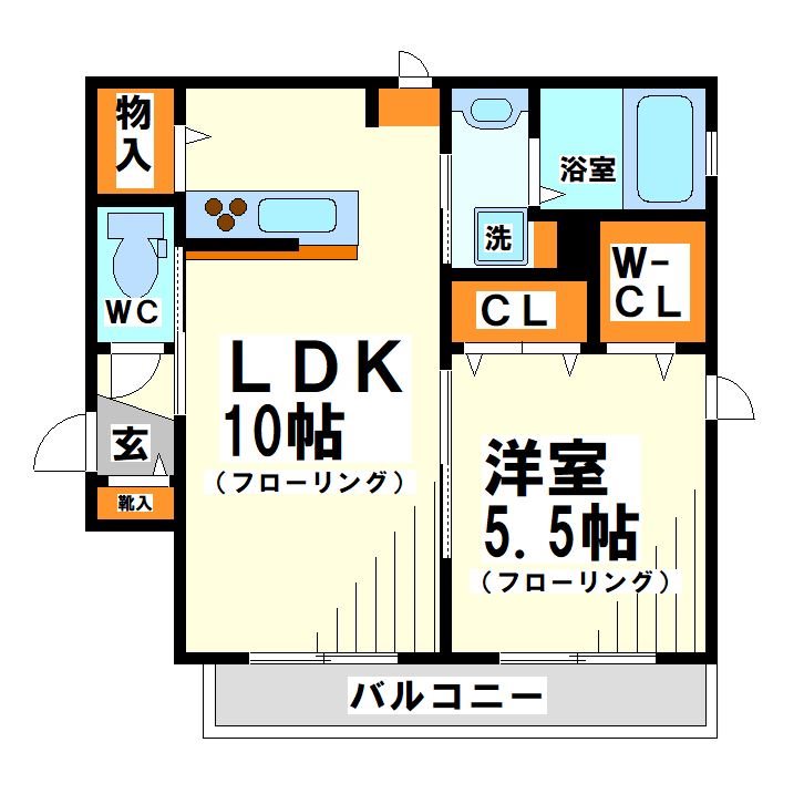リモージュ   間取り